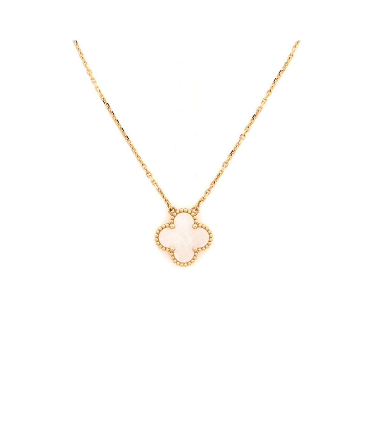 Pre-Owned Van Cleef & Arpels Vintage Alhambra Pendant Necklace - 18k yellow gold