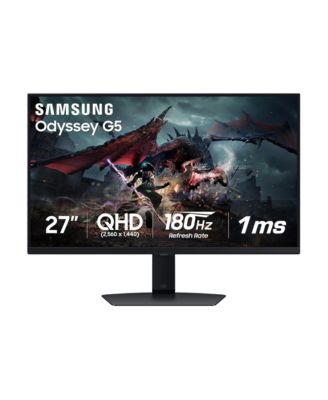 LS27DG500E 27" Odyssey G50D QHD 180Hz G-SYNC Compatible Gaming Monitor