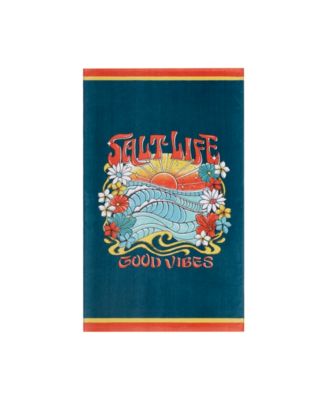 Sunrise Vibes Cotton Beach Towel, 64" x 38"