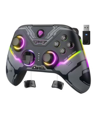 EasySMX X15 Wireless Gaming Controller with RGB Lighting for PC, Nintendo Switch