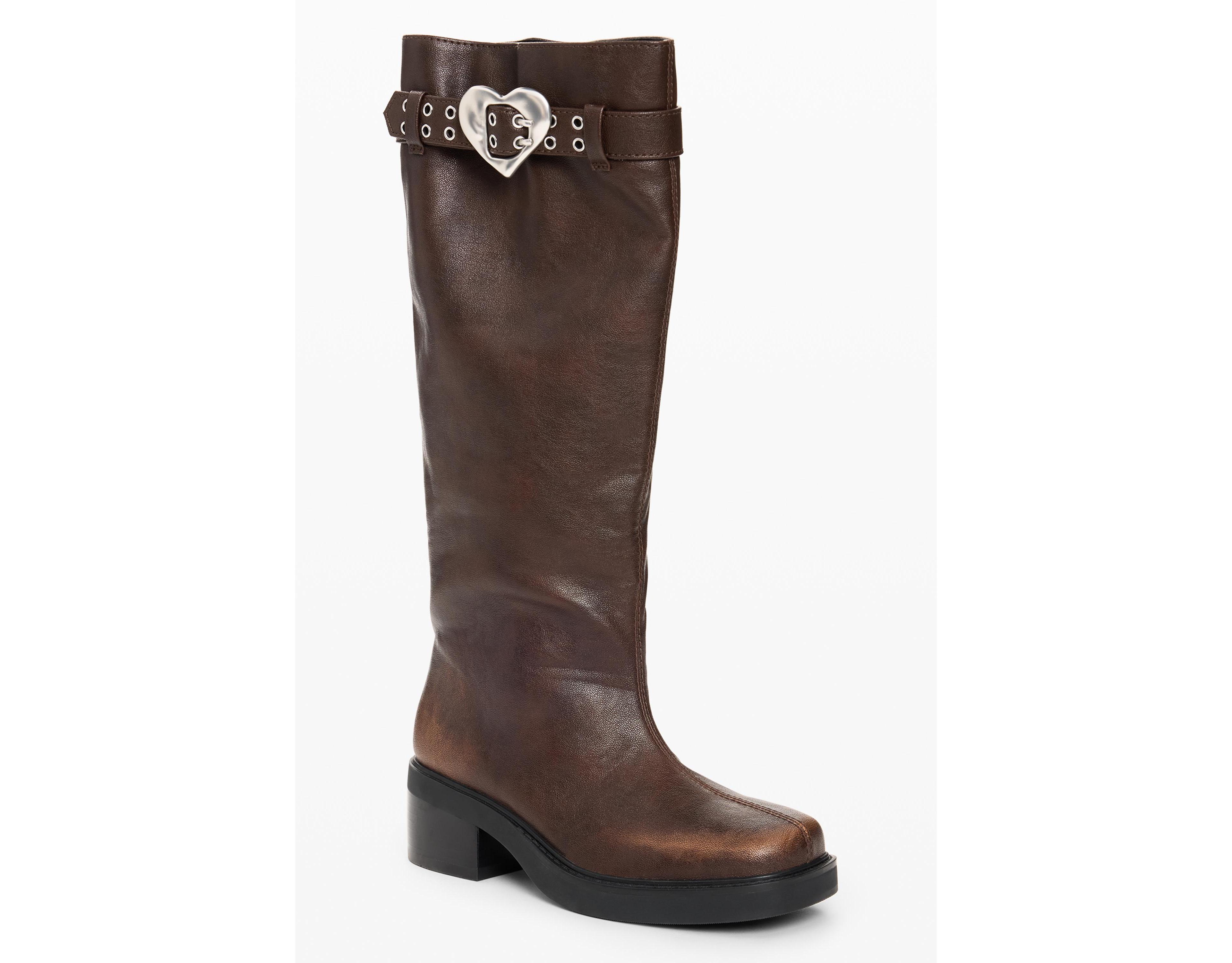 Desigual Women's Flat Faux Leather Boots