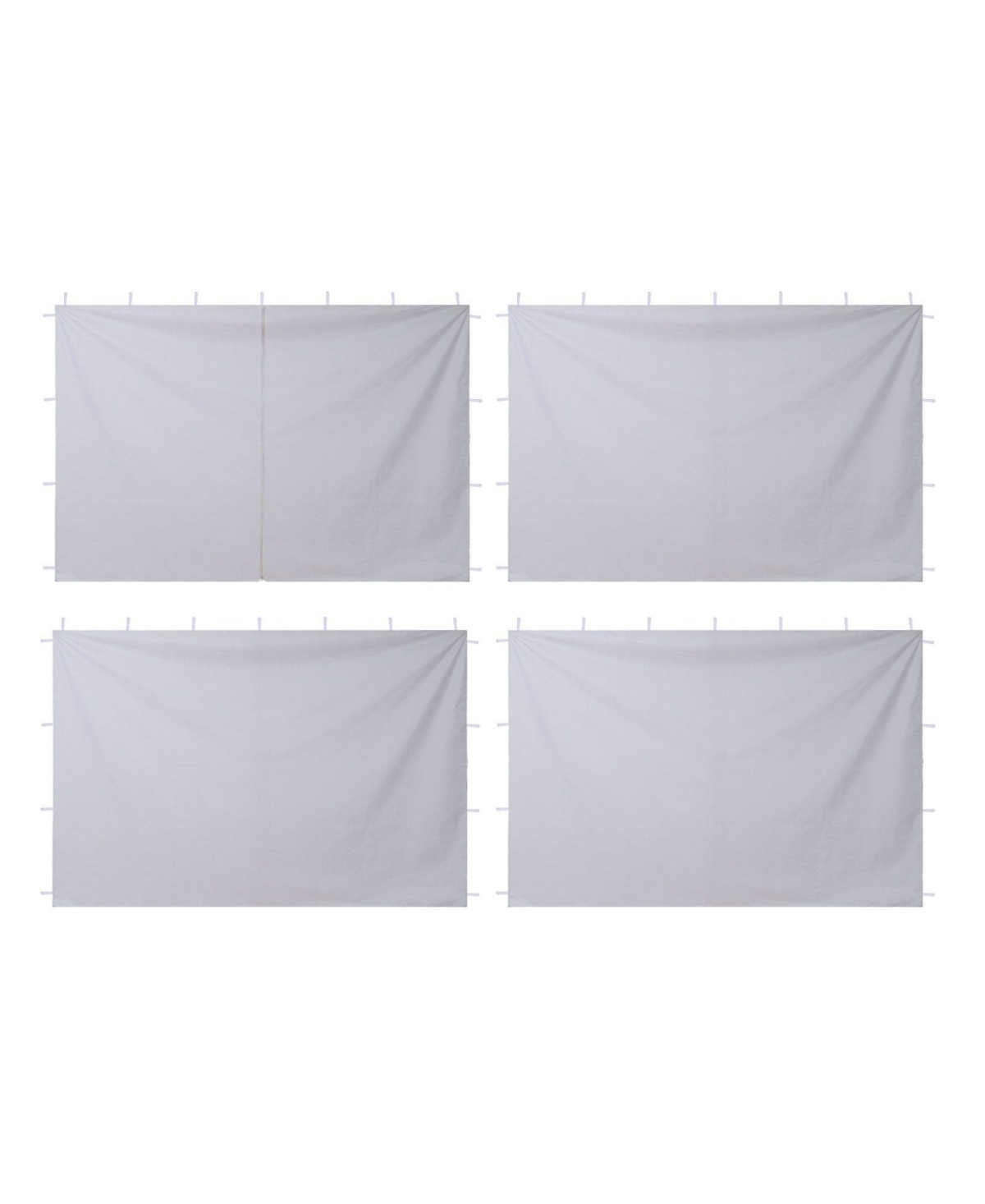 Sevorley Outdoor Canopy Shelter, Pop-Up Setup, 10 x 10 ft for Camping, Travel and Outdoor Activities - White