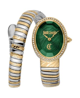 Womens Quartz Two Tone Stainless Steel Bracelet Watch