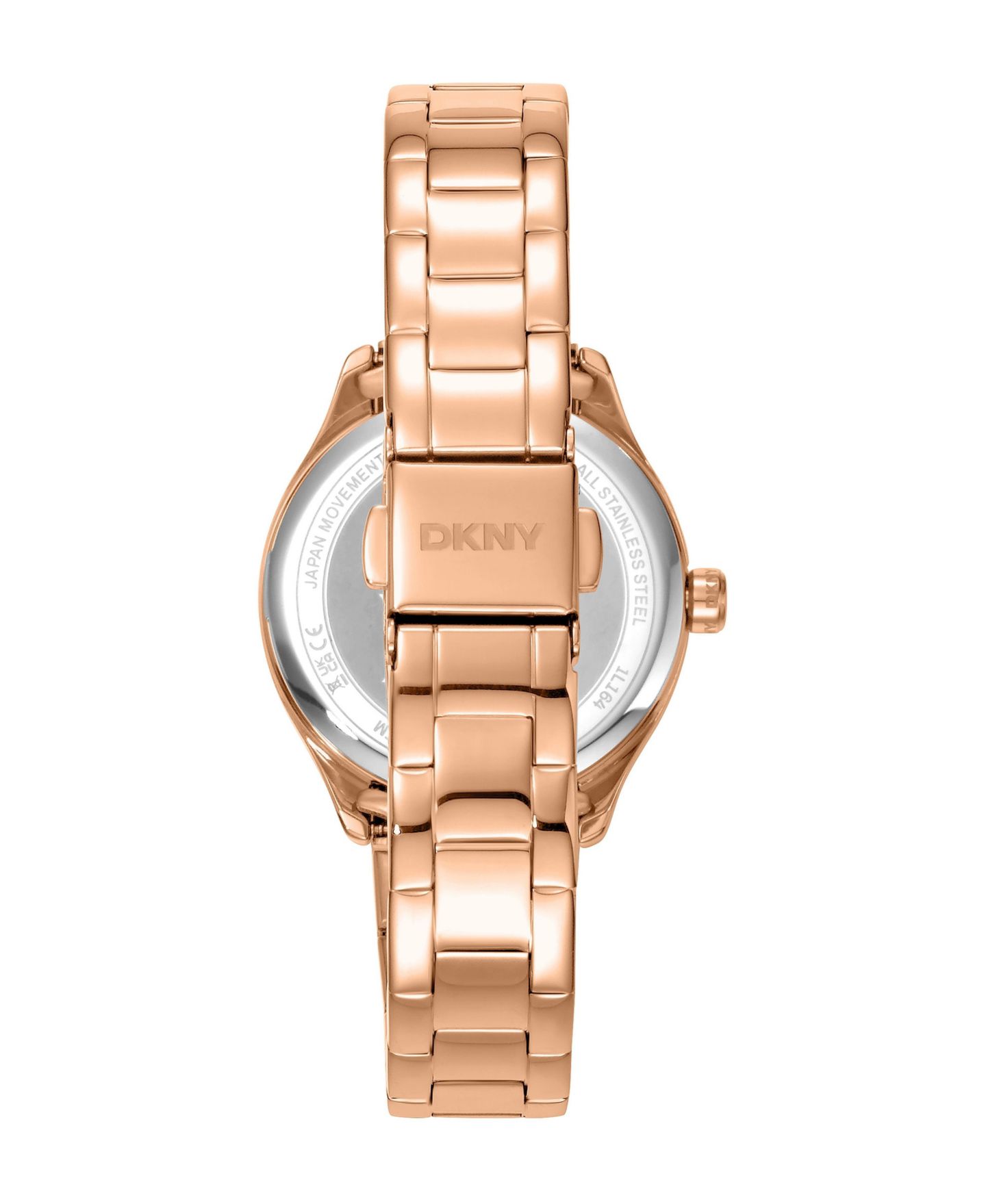 Женские часы DKNY Quartz Eastside Rose Gold Stainless Steel Bracelet Watch, 30mm, цвет: Розовый — фото 2