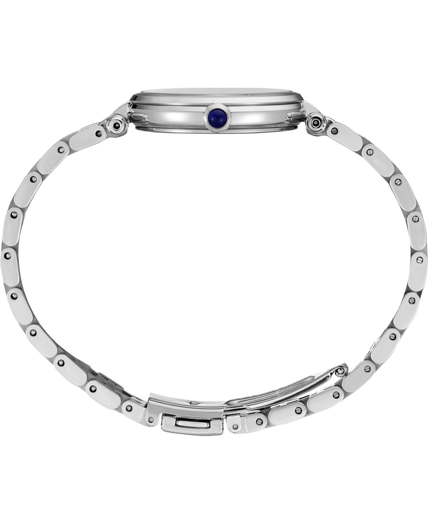 Женские часы Seiko Diamonds Silver-Tone Stainless Steel Bracelet Watch 29mm — фото 2