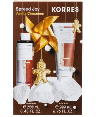 2-Piece Vanilla Cinnamon Shower Gel & Body Milk Set
