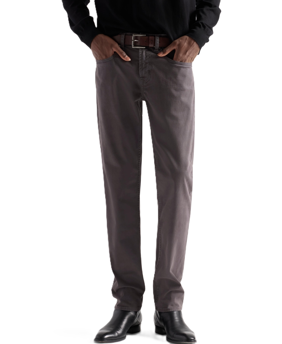 7 For All Mankind Men's Slimmy Slim-Fit Stretch 5-Pocket Chino Pants - Must