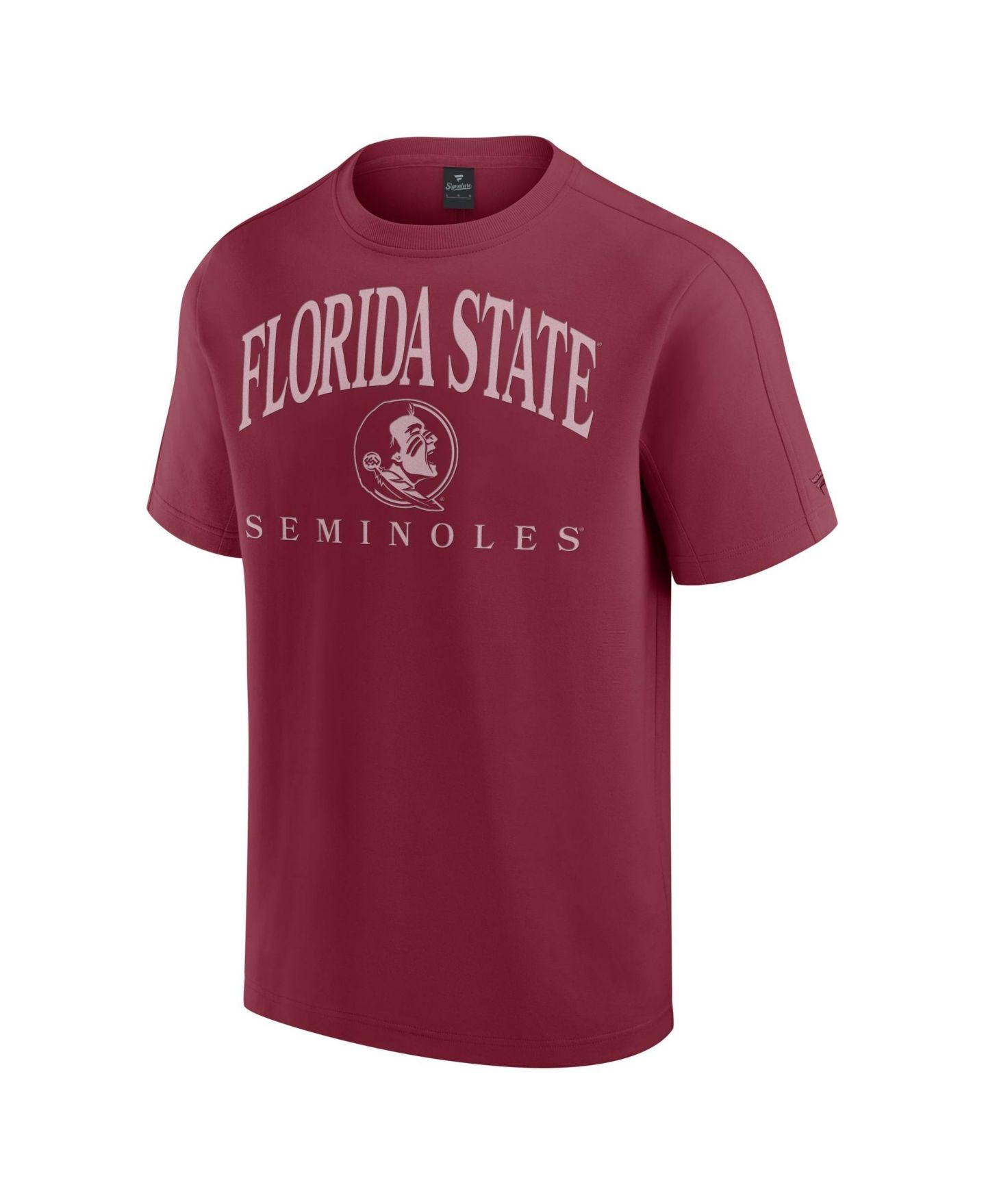 Мужская футболка Fanatics Garnet Florida State Seminoles Flex Tri-Blend — фото 2