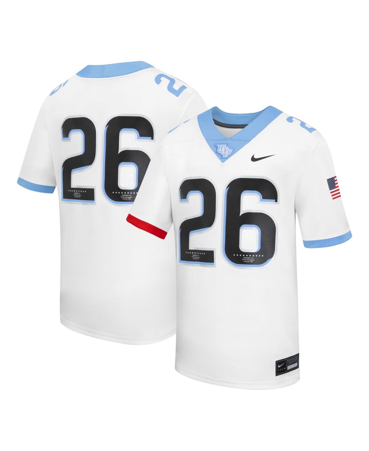 Nike Men's White Ucf Knights 2026 Space Game Replica Football Jersey - White