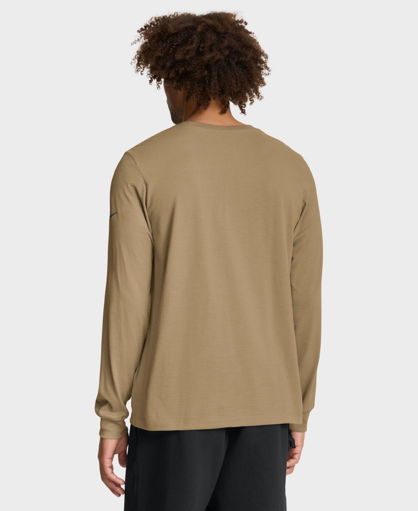 Мужская футболка Nike Tan Los Angeles Rams Blitz Package Rewind Slub Dri-FIT Long-Sleeve — фото 2