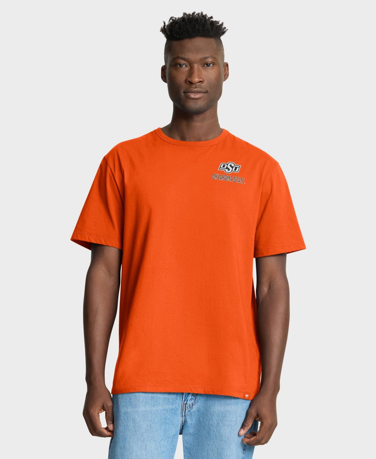 Мужская футболка Fanatics Orange Oklahoma State Cowboys Quad Legacy — фото 1