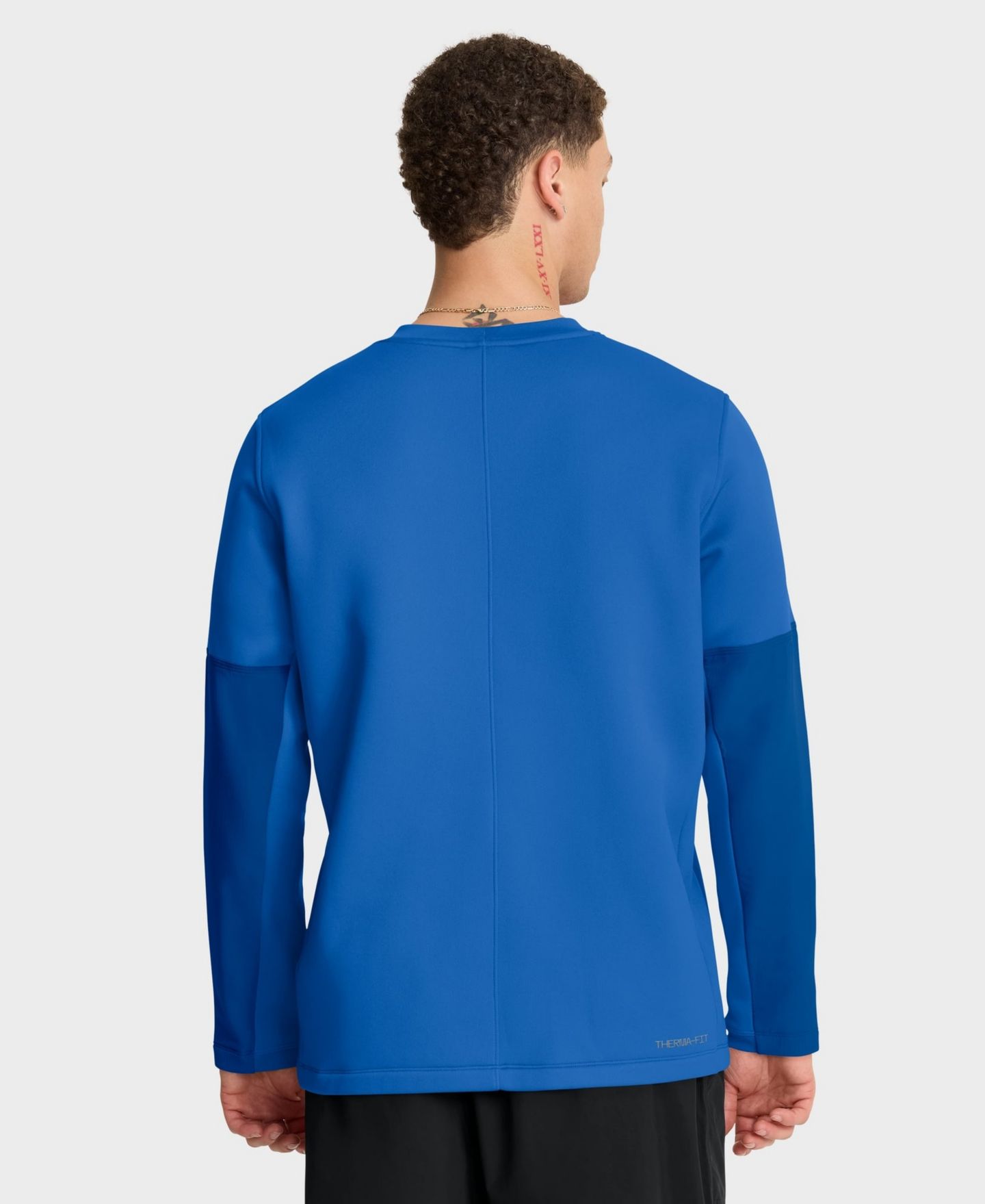 Мужская футболка Jordan Blue Ucla Bruins 2025 Sideline Coach Therma-FIT Long-Sleeve — фото 2