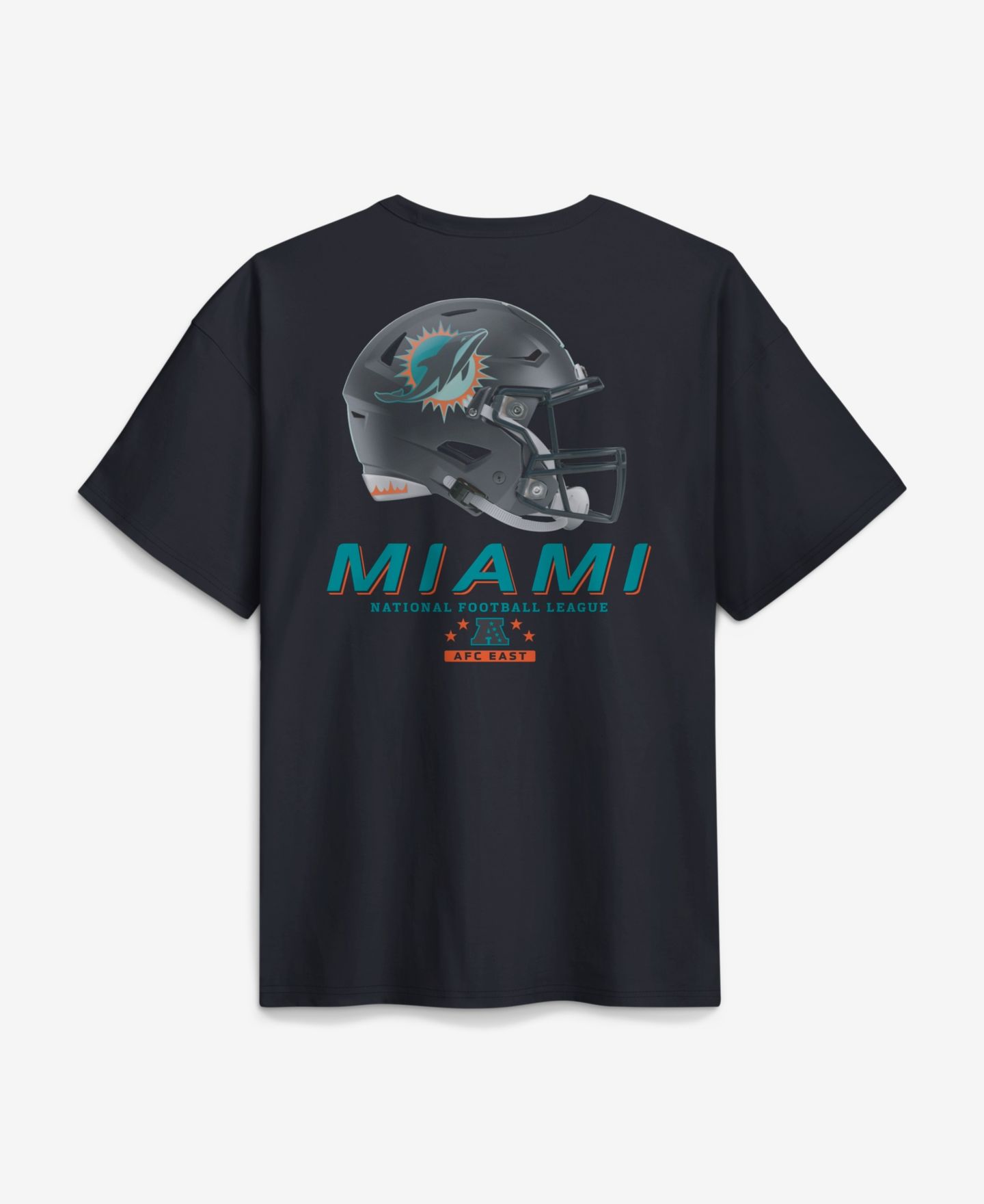 Мужская футболка Nike Navy Miami Dolphins Rivalries Collection Max90 — фото 3