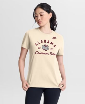 Women's Natural Alabama Crimson Tide Legacy Team Name T-Shirt