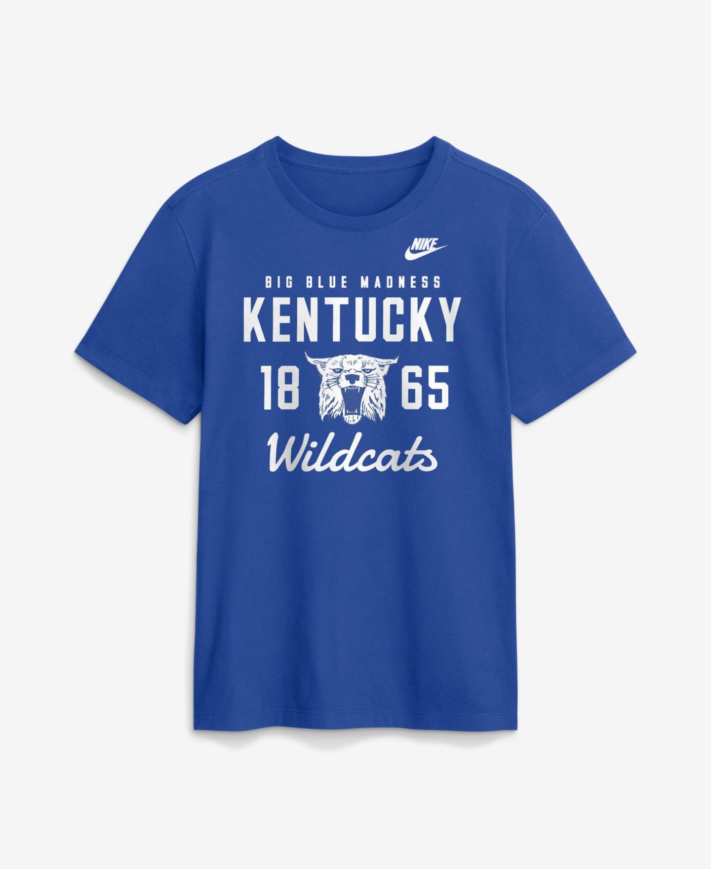 Мужская футболка Nike Royal Kentucky Wildcats Legacy Stacked Established — фото 1