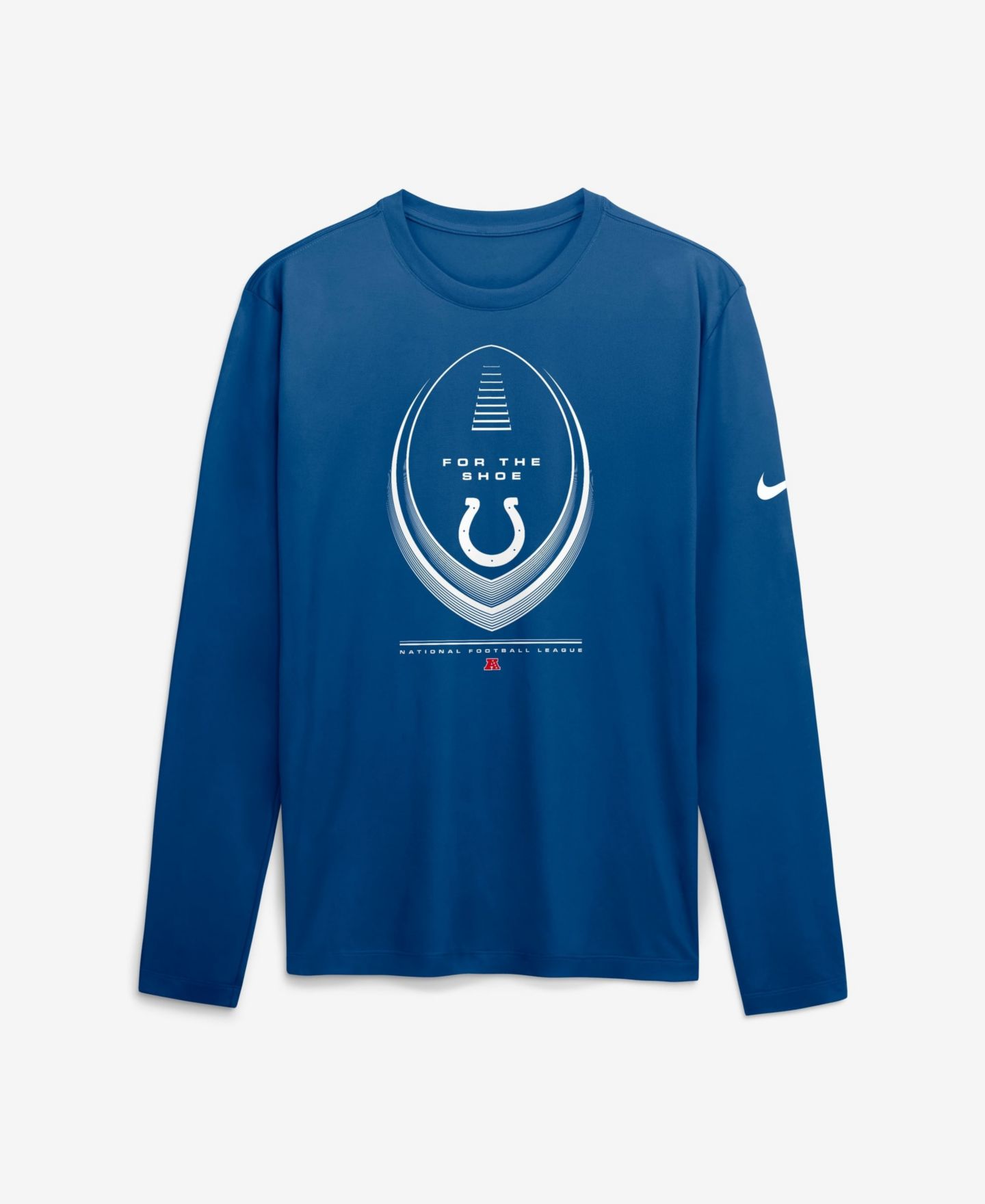 Мужская футболка Nike Royal Indianapolis Colts Legend Icon Dri-FIT Long-Sleeve — фото 2