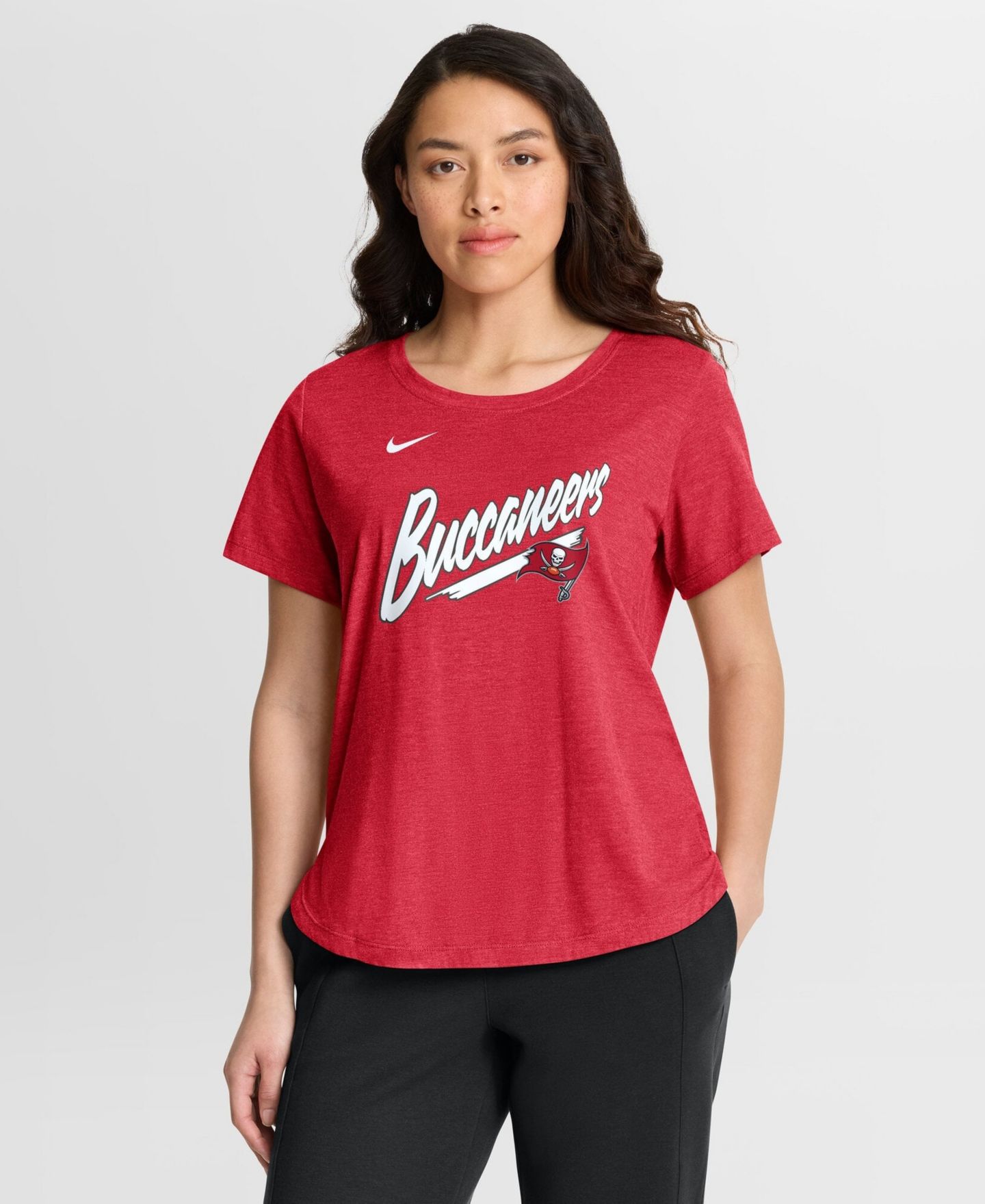 Женская футболка Nike Red Tampa Bay Buccaneers Primetime Tri-Blend — фото 1