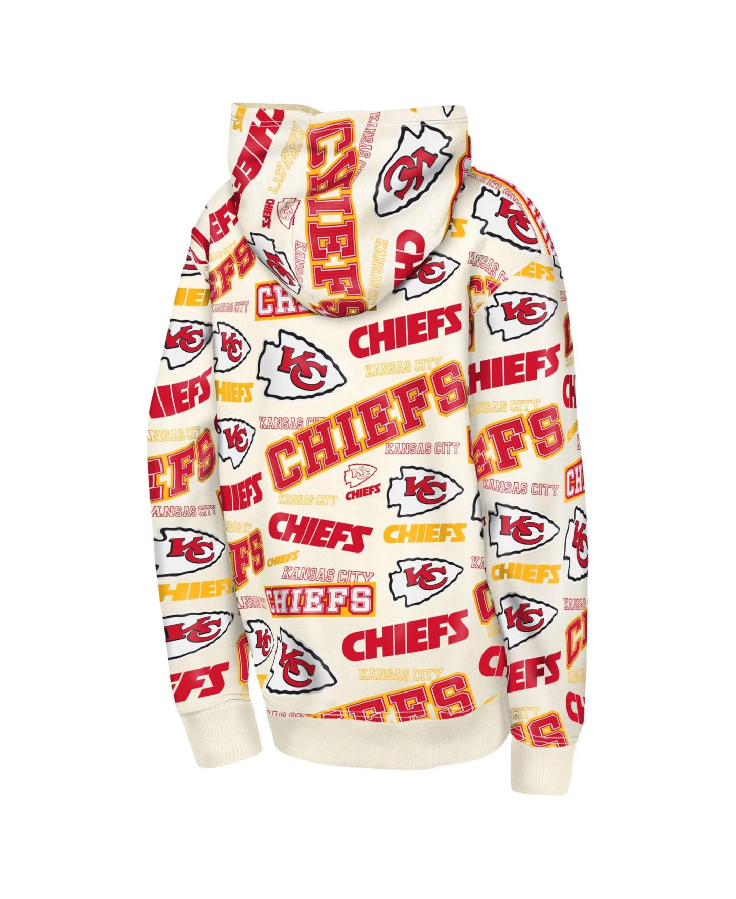 Детское худи Outerstuff Cream Kansas City Chiefs Shake Bake — фото 3