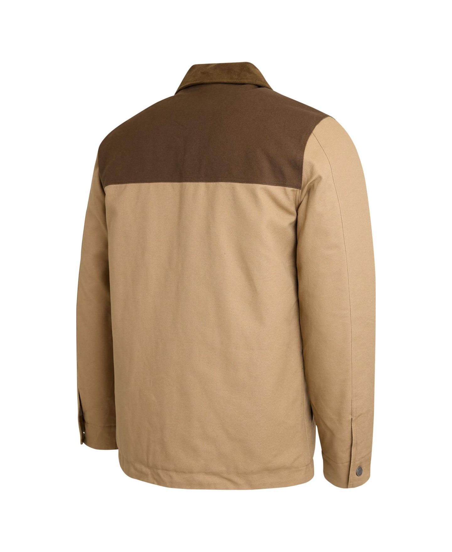 Мужская куртка Darius Rucker Collection By Fanatics Tan/Brown Detroit Lions Full-Zip Canvas — фото 3
