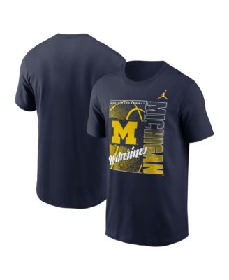Men's Navy Michigan Wolverines Basketball Refresh T-Shirt