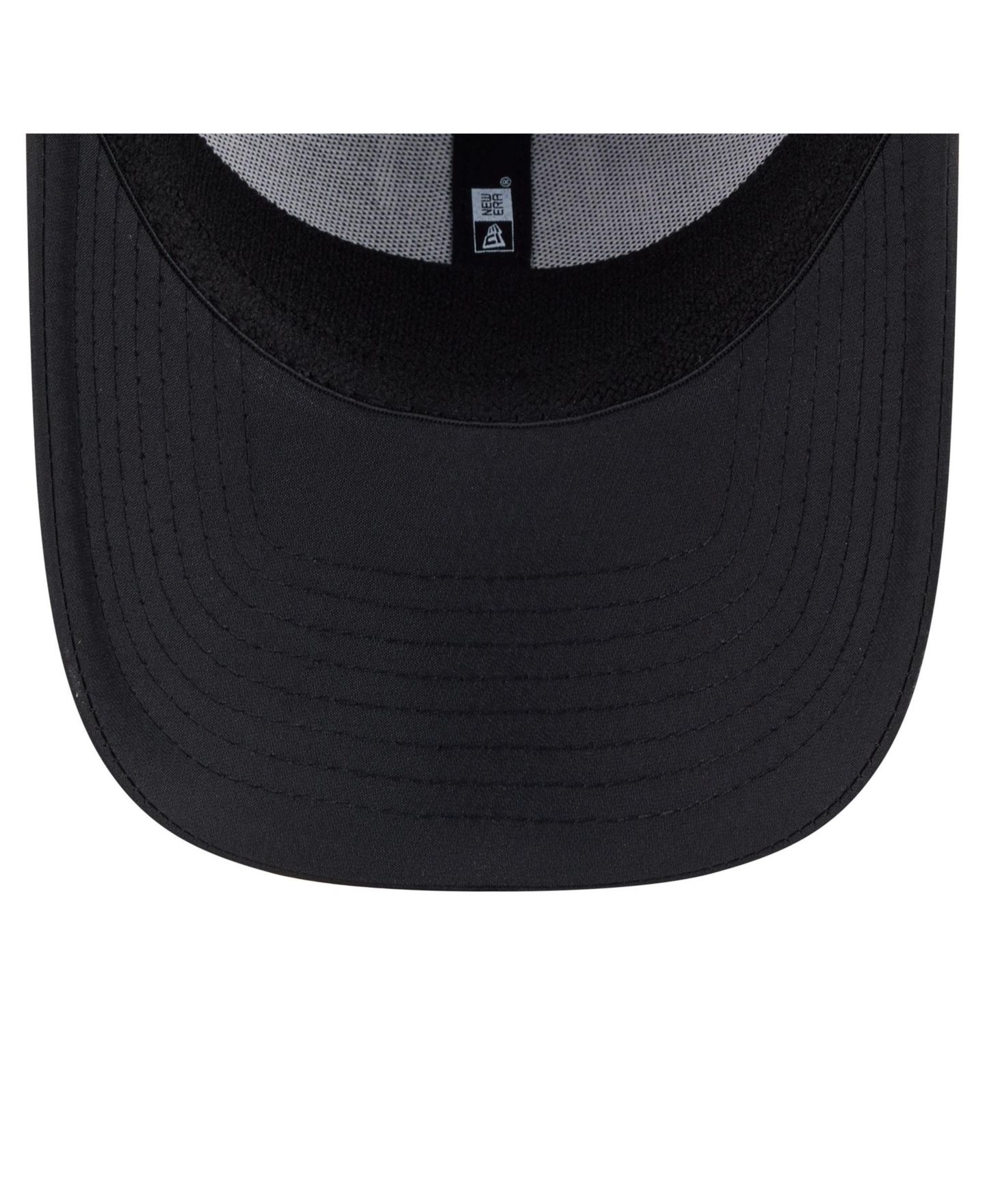 Мужской головной убор New Era Black Anaheim Ducks Blackout 39THIRTY Stretch Hat — фото 5