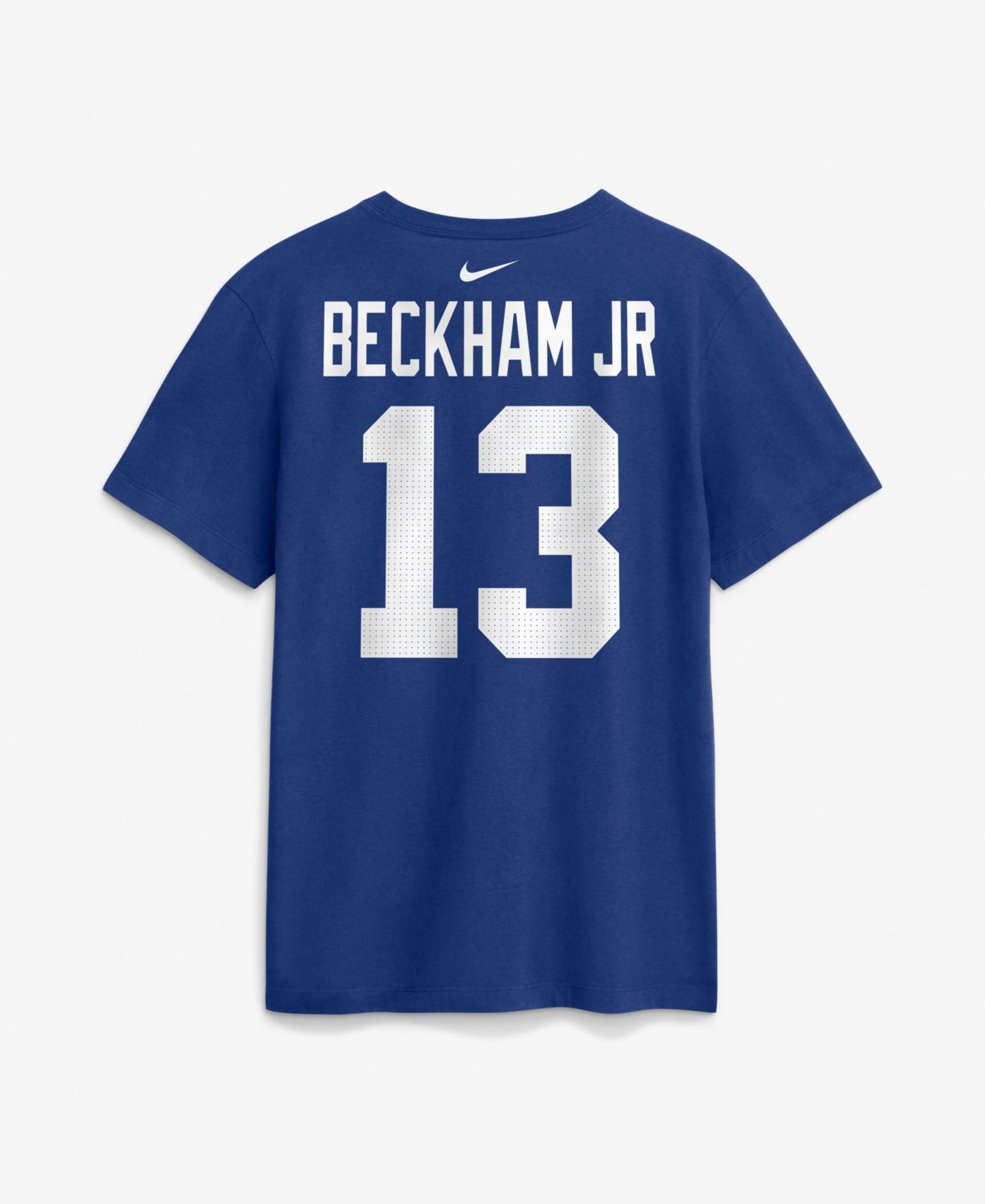 Мужская футболка Nike Odell Beckham Jr. Royal New York Giants Name & Number — фото 3