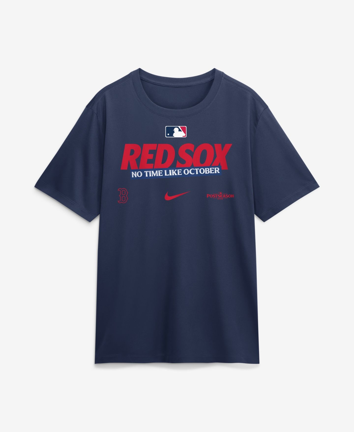 Мужская футболка Nike Navy Boston Red Sox 2026 MLB Postseason Authentic Collection Legend Dri-FIT — фото 1