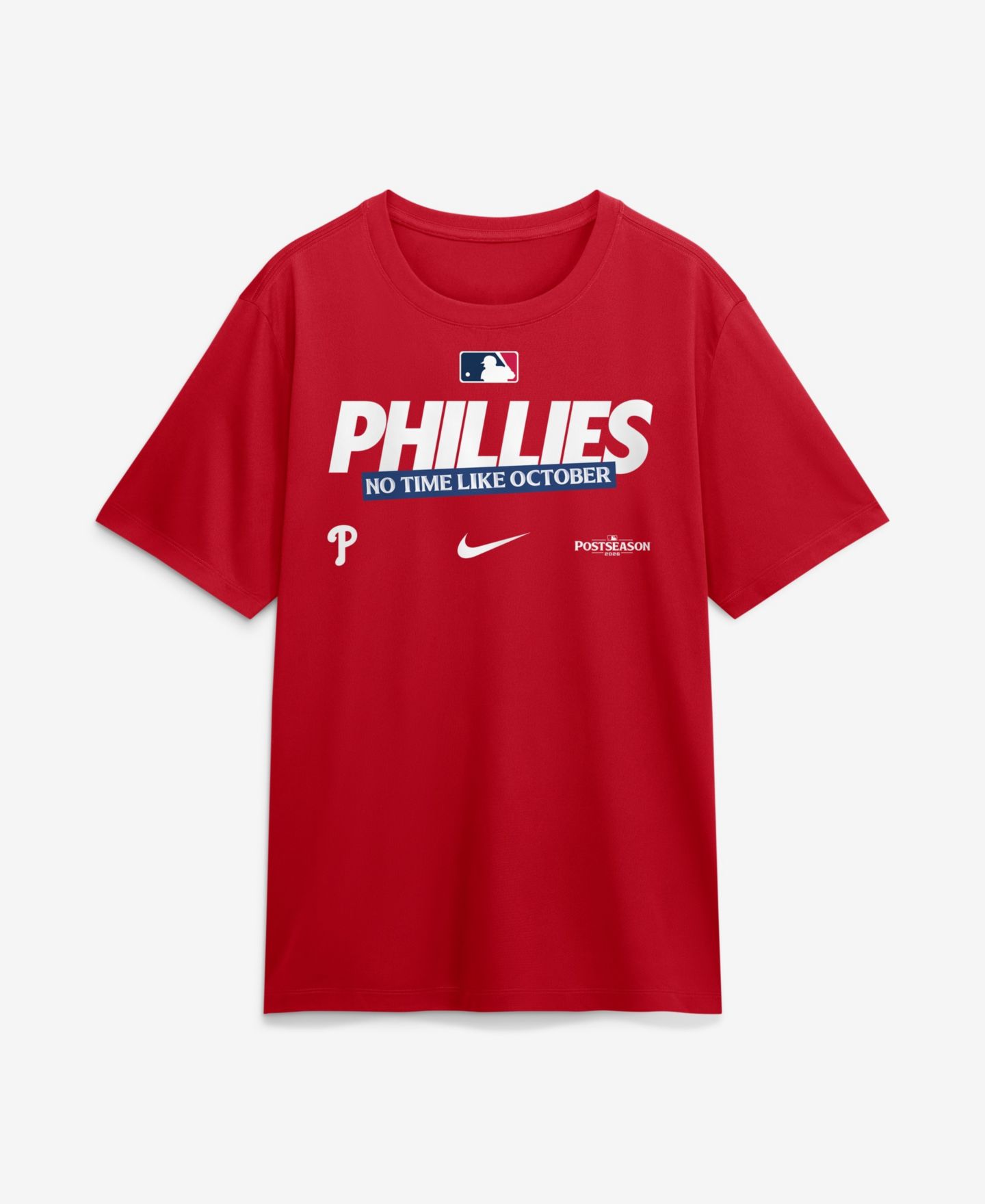 Мужская футболка Nike Red Philadelphia Phillies 2026 MLB Postseason Authentic Collection Legend Dri-FIT — фото 1