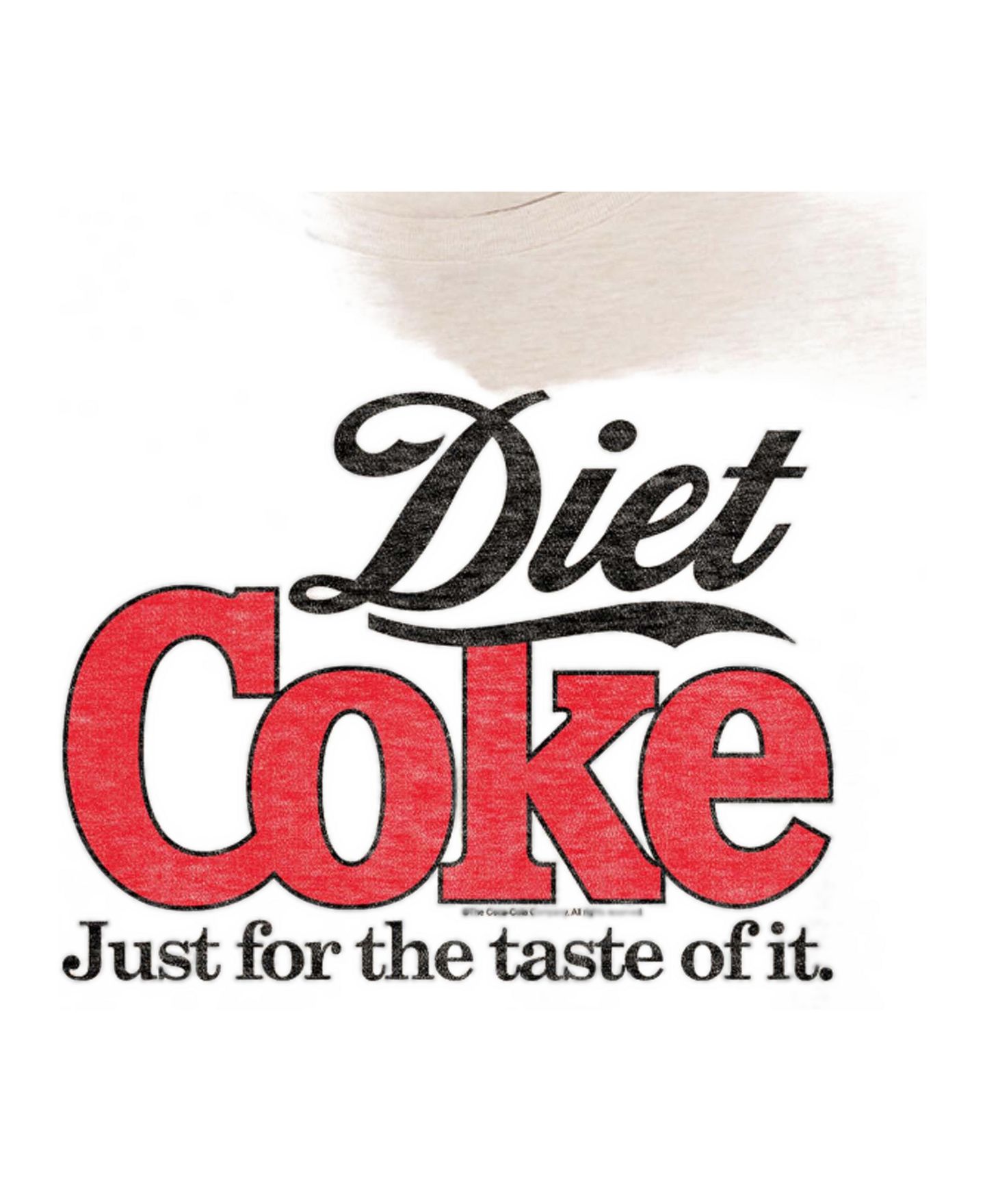 Женская футболка Diet Coke Retro Logo Relaxed Fit Graphic, цвет: Берёзовый — фото 3