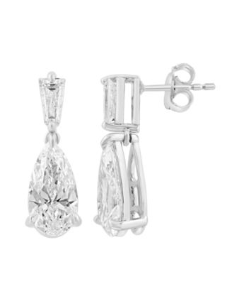 Lab-Grown Diamond Earrings (4-1/2 ct. t.w.) in 14k White Gold