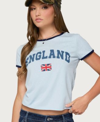 Women's England Babe Graphic T Shirt