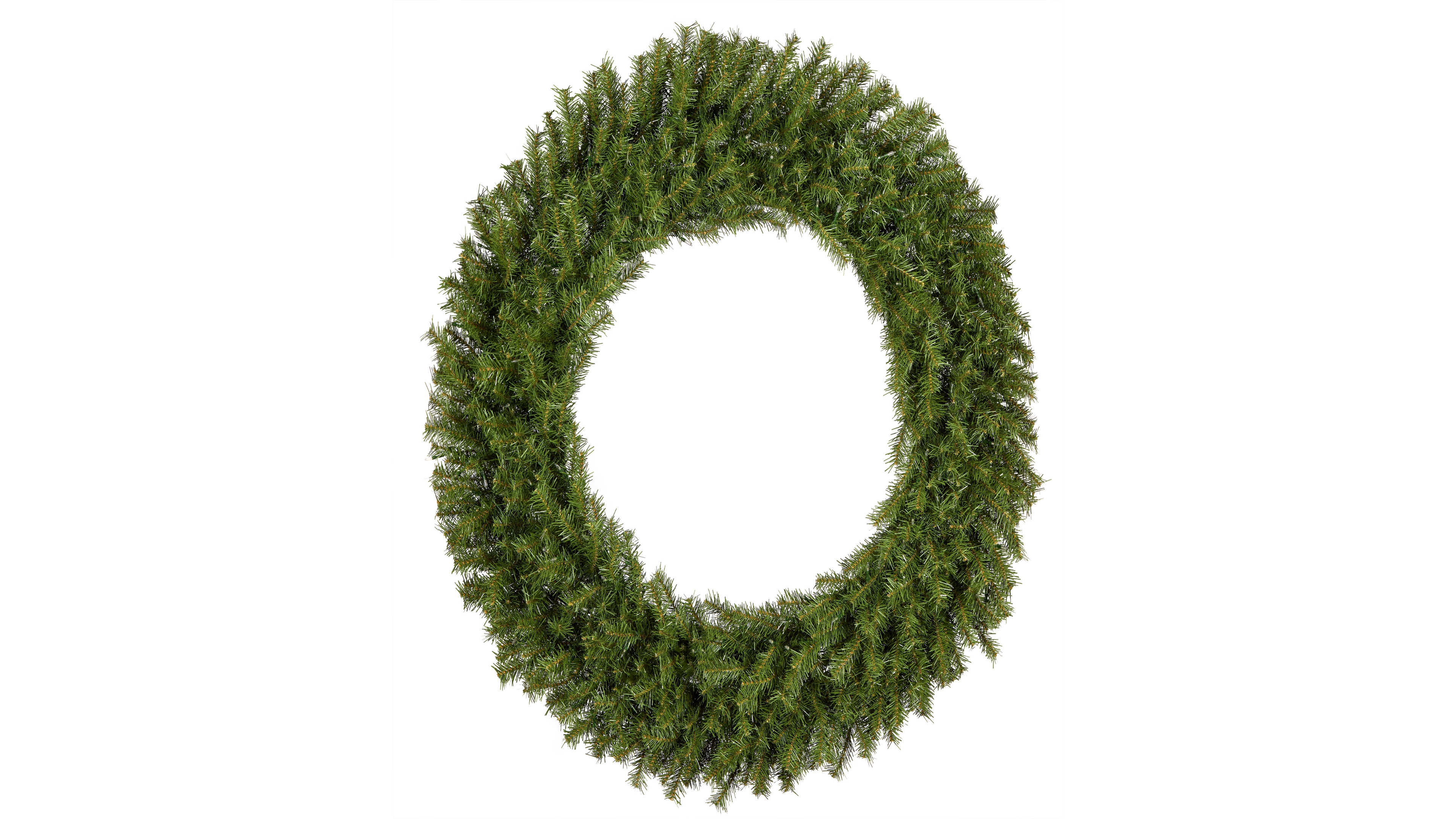 National Tree Company 48" Norwood Fir Wreath With 200 Clear Lights