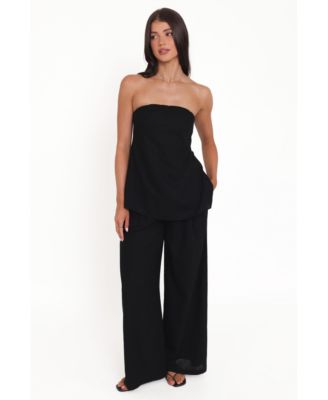 Women's Arles High-Rise Wide-Leg Front-Pleat Pants