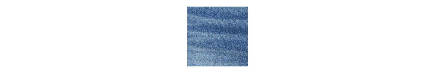 Женские джинсы Flying Monkey Aquarius High-Rise Trouser Fold Crease Wide-Leg, цвет: Средний синий — фото 2