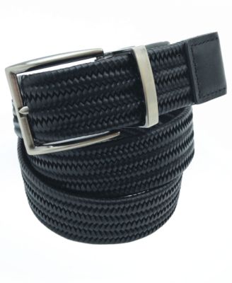 Men's Reversible Stretch Braid Leather Belt
