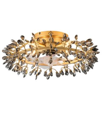 23" Glam Matte 5 Blades Ceiling Fan with Remote