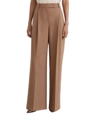 Petite Luna High-Waist Wide-Leg Pants