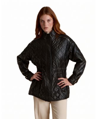 Women's Nora Leather Coat
