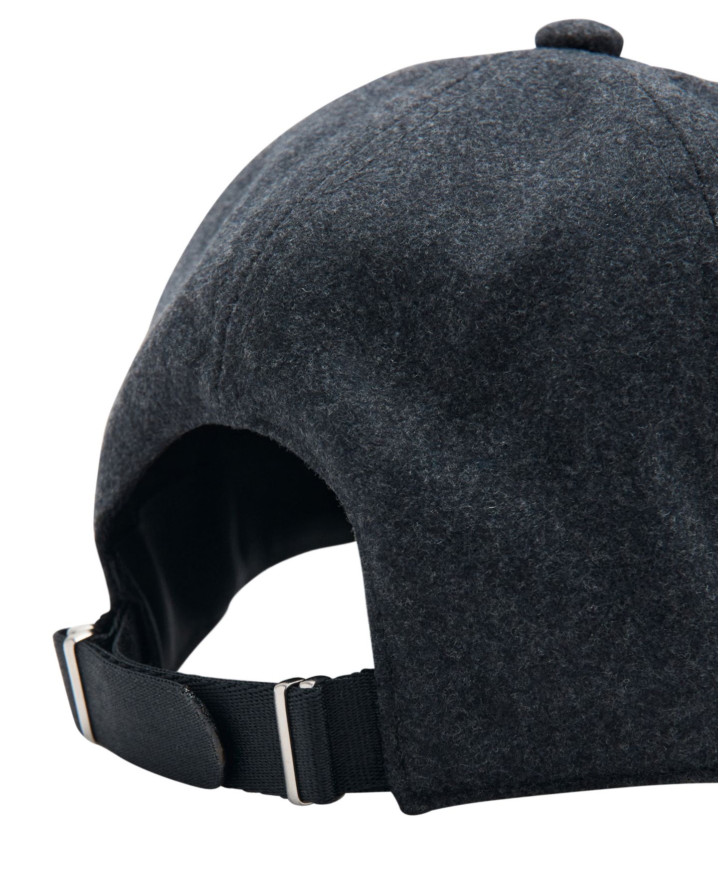 Мужская кепка Mango Wool-Blend Adjustable, цвет: Пастельный коричневый — фото 5