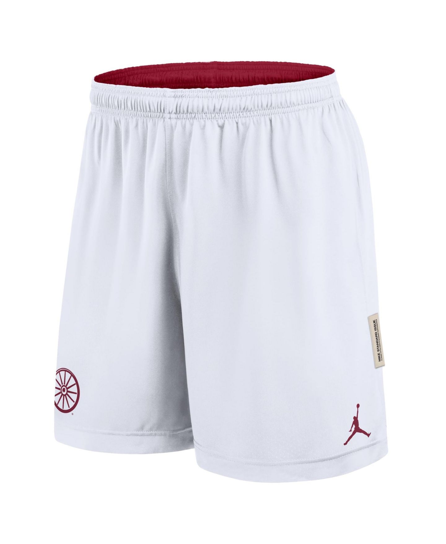 Мужские шорты Jordan Crimson/White Oklahoma Sooners Courtside Reversible Dri-FIT — фото 5