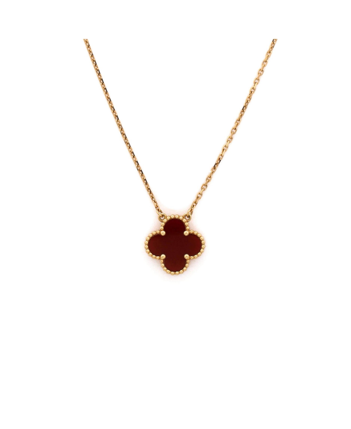 Pre-Owned Van Cleef and Arpels Vintage Alhambra Pendant Necklace - 18k yellow gold