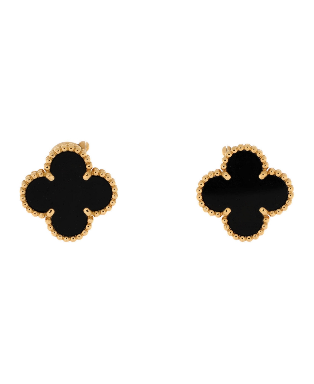 Pre-Owned Van Cleef and Arpels Vintage Alhambra Earrings - 18k yellow gold