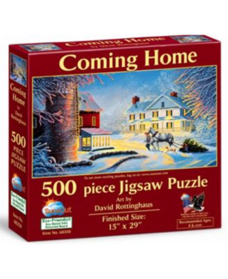 Coming Home 500 Piece Jigsaw Puzzle, Ages 15+
