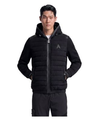 Men's Cassien Hybrid Puffer Mock Neck Aquaguard Zipper Jacket