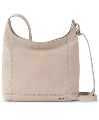 De Young Leather Adjustable Strap Small Crossbody Handbag