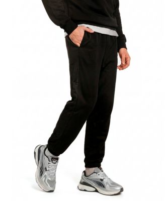 Men's Elevated Shine Regular-Fit Fleece Joggers