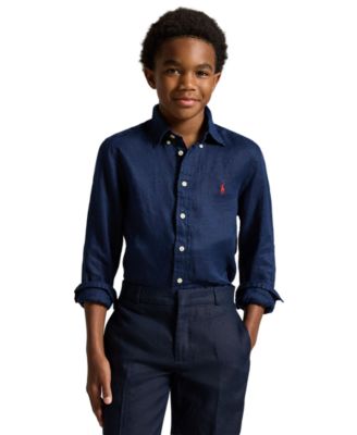 Boys' 8-20 Linen Shirt