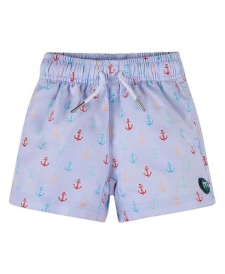 Boys' 4-20 Sail and Anchor UPF 50 4-Way Stretch Swim Trunks