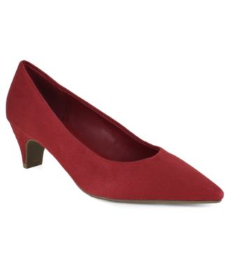 Women's Marist Faux Leather Slip-On Pumps