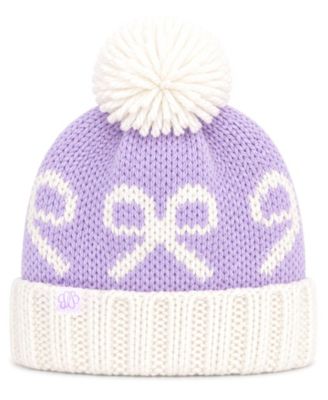 Toddler Bows Pom Beanie
